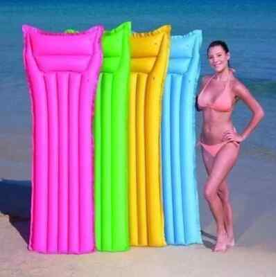 Intex Inflatable Sun Lounger Lilo Pool Float Mattress Beach 72 