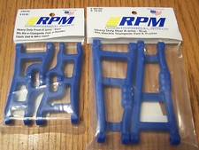 RPM 80245 anteriore e 80185 posteriore blu A-Arms Traxxas VXL XL5 Rustler & Stampede 2wd