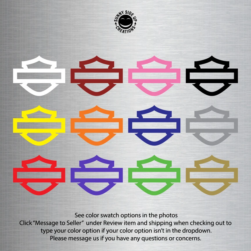 Harley Bar And Shield Outline