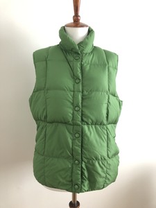lands end goose down vest