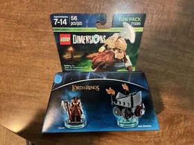 LEGO Dimensions Lord of the Rings #71218 Gollum #71219 Legolas #71220  Gimli NIB