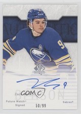 2023-24 SP Authentic 2003-04 Retro Future Watch 50/99 Zach Benson Auto nd3