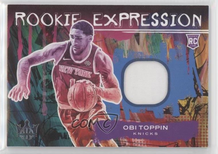 2020 Panini Court Kings Rookie Expression Memorabilia Obi Toppin #RM-OBI RC 0g27