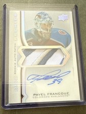 PAVEL FRANCOUZ 2020-21 Upper Deck Premier ROOKIE AUTO PATCH / 249  RPA