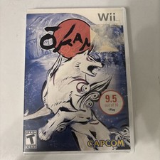 Okami Nintendo Wii Video Game Complete CIB Capcom Adventure Fantasy