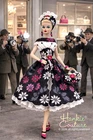 FITS BARBIE VTG HANKIE DAISY OOAK DOLL DRESS PURSE HAT COUTURE FASHION CLOTHES!!