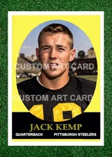 Jack Kemp Pittsburgh Steelers Football Art Card