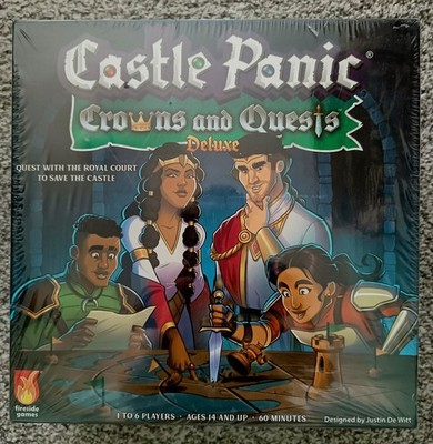 Castle Panic Crowns and Quests Deluxe Edition   New in Shrink   Fireside Games