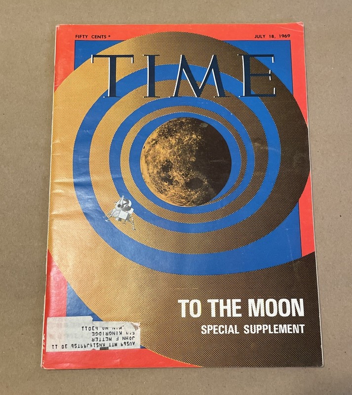 Time Magazine To The Moon Special Supplement July 18 1969 Collectibles
