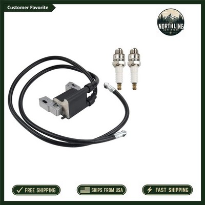 High-Performance BS Ignition Coil with Iron Core - Fits Popular Lawn Tractors