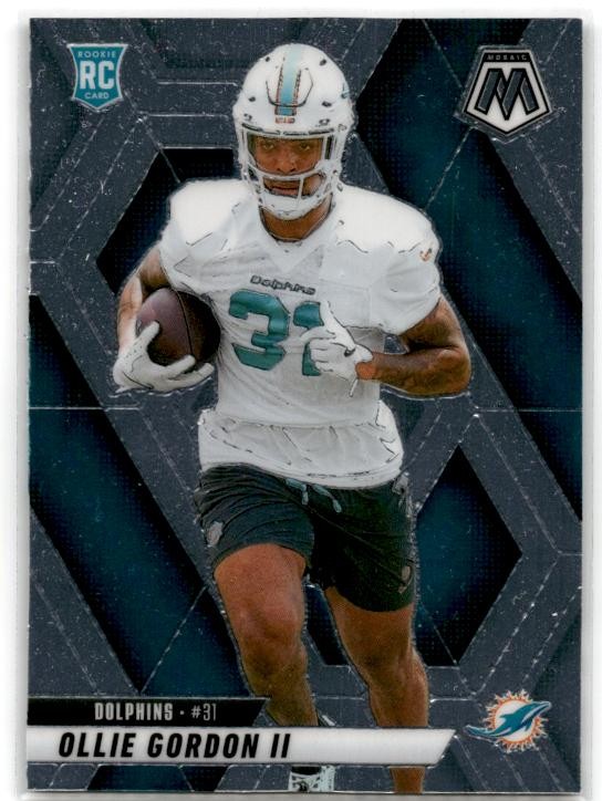 2025 Panini Mosaic #310 Ollie Gordon II Miami Dolphins