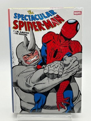 Spectacular Spider-Man Omnibus HC DM Dematteis ''Rhino'' Cover Marvel Comics New