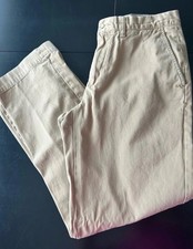 Polo Ralph Lauren Men  s Pants Tan Khaki 32x30 Measured Cotton Flat Front