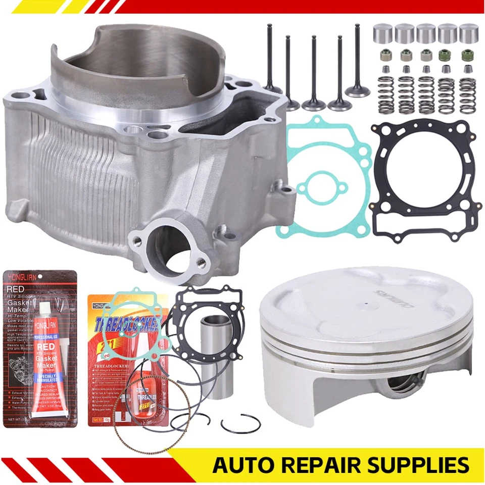 For Yamaha YFZ450 YFZ 450 95mm Cylinder Piston Rings Gaskets Top End Rebuild Kit Foto 2 de 4