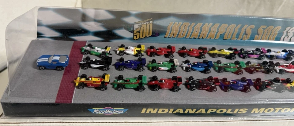 MICRO MACHINES Indianapolis Motor Speedway Indy 500 1996 Brand New Car Set - Image 3 of 4
