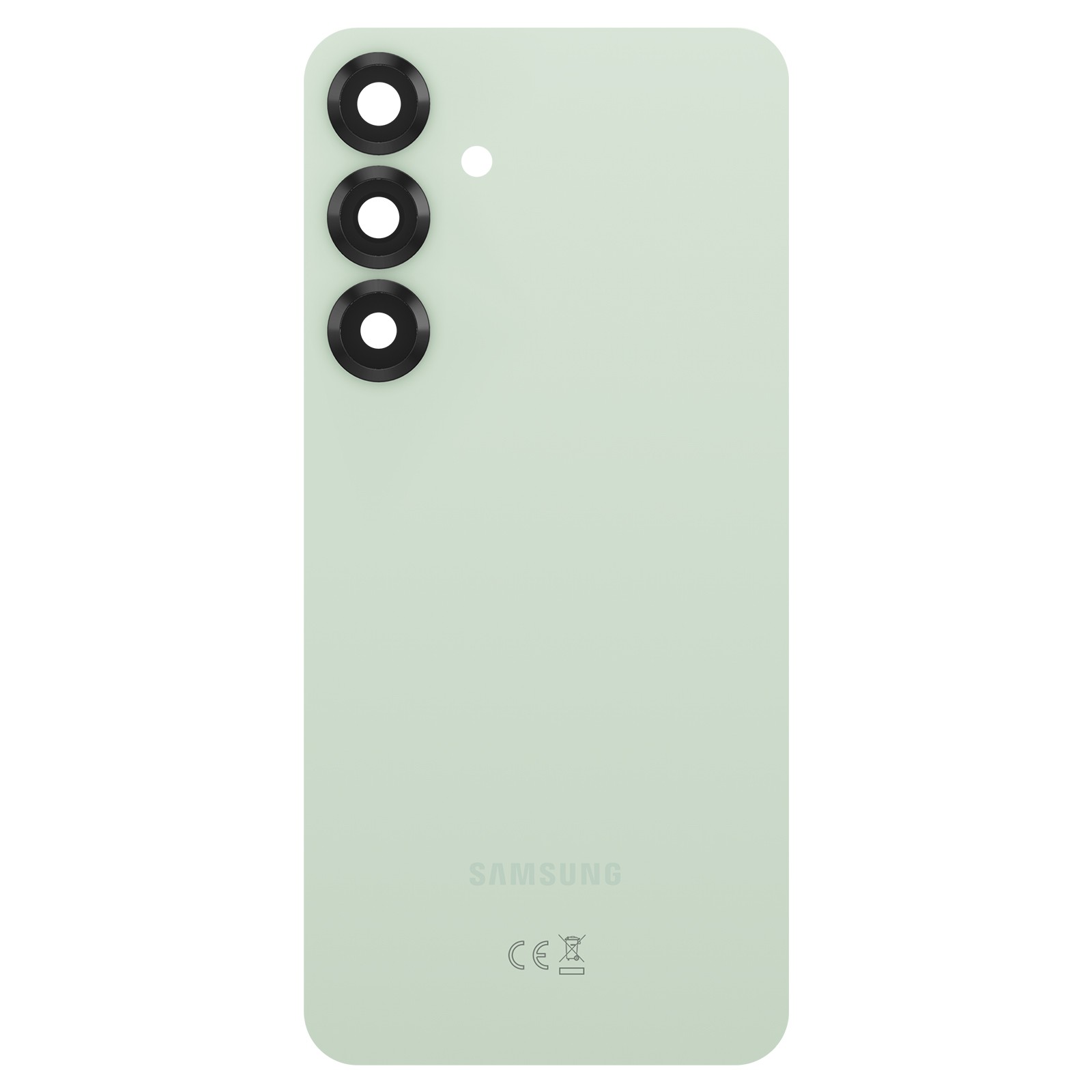 Vitre arrière Galaxy S25 Plus pour rénover votre mobile vert d'eau