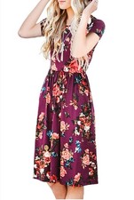 Women's Floral mini Dress