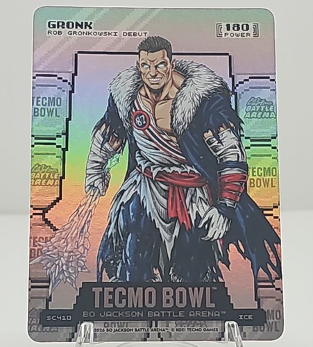 2026 Bo Jackson Battle Arena Tecmo Bowl - `Gronk` Silver Coinflip Rob Gronkowski