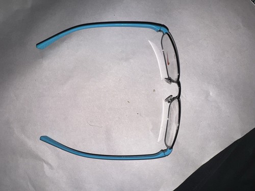 Nike Eyeglasses Frames Only, NIKE 8161 070, 51-16-140, Black Blue - Picture 5 of 13