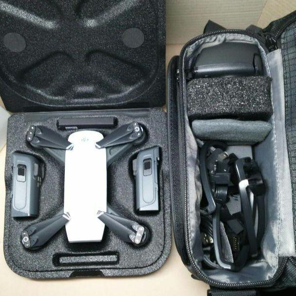 DJI Spark Combo White Drone with Camera and Remote Control Quadcopter-image