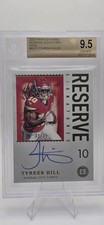 2020 Panini Encased - Reserve Signatures Tyreek Hill Gold /25 (AU) BGS 9.5