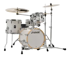 Sonor AQ2 Maple Safari 4-pc Shell Pack w/ 16" Kick - White Marine Pearl