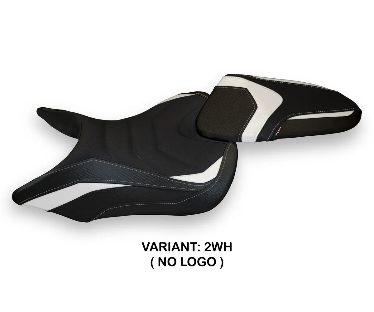 Seat saddle cover Resia 1 Ultragrip White TPZ TRIUMPH SPEED TRIPLE 2016 2021 168