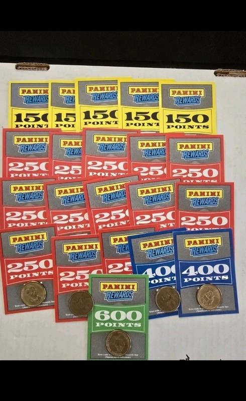 Panini Rewards Redemption Points 5400 (Unused)