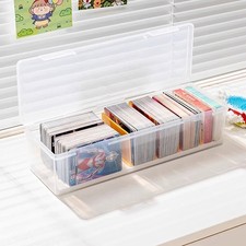 New Transparent Plastic Storage Box Card Orga...