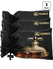 Outdoor Faucet Covers for Winter Freeze Protection, 3 Pack 6.7" x 9.5"