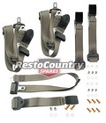 <!--F#f_0-->Holden Front / Rear Seat Belt Kit x3 CAPPUCCINO ADJ Webb HK HT HG HQ HJ HX HZ WB<!--F/-->