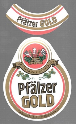Beer label Frankenthaler Brauhaus Frankenthal Pfalz (HH) (without ''AG'')