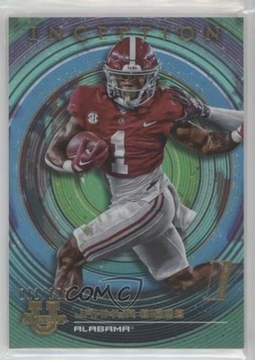 2022-23 Bowman Inception University Aqua Foil V2 11/199 Jahmyr Gibbs #7 0uj6
