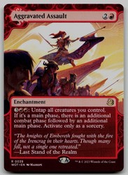 Aggravated Assault 39/103 Wilds of Eldraine: Enchanting Tales