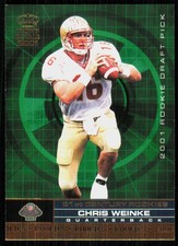 2001 Pacific Crown Royale 21st Century Rookies Chris Weinke Rookie #25