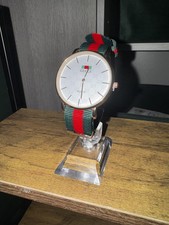 Gucci Quartz White And Gold Watch 