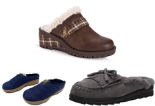 MUK LUKS WOMEN'S FASHION CLOG MULE SLIP ON sz 6 VARIOUS COLORS AND MODELS