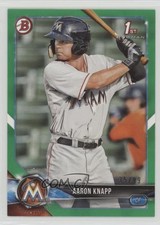 2018 Bowman Prospects Green 35/99 Aaron Knapp #BP5 fm0