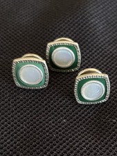 Vintage Snap Link Tuxedo Studs