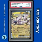 2023 POKEMON SV PARADOX RIFT #058/182 MEWTWO EX PSA 10