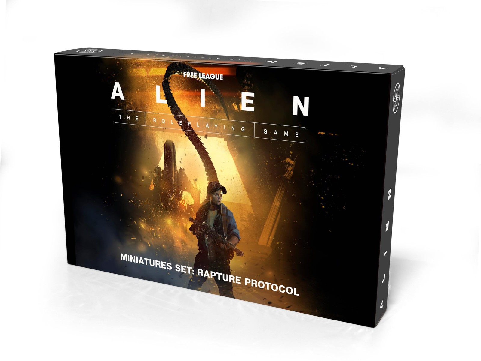 Free League Alien RPG Miniatures Set Rapture Protocol - 20 Figures for Sci-Fi H 10890₽