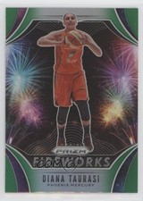2020 Panini Prizm WNBA Fireworks Green Prizm Diana Taurasi #10 00zd