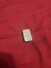 Yeager's Poured Silver 2 Troy Ounce .999 Fine Silver Bar Total 2 Troy Ounces