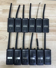 Lot Of 12 Motorola RDM2070d Walmart VHF Two-Way Radio FOR PARTS