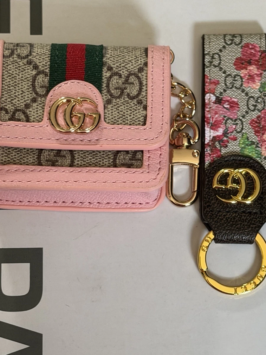 ⭐︎GUCCI⭐︎シマレザーキーリング Gucci Leather Key Chains, Rings & Finders for Women for sale | eBay
