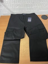 Image of Mens Cargo Trousers Workwear Heavy Duty Work Pants Lee Cooper W34 L29