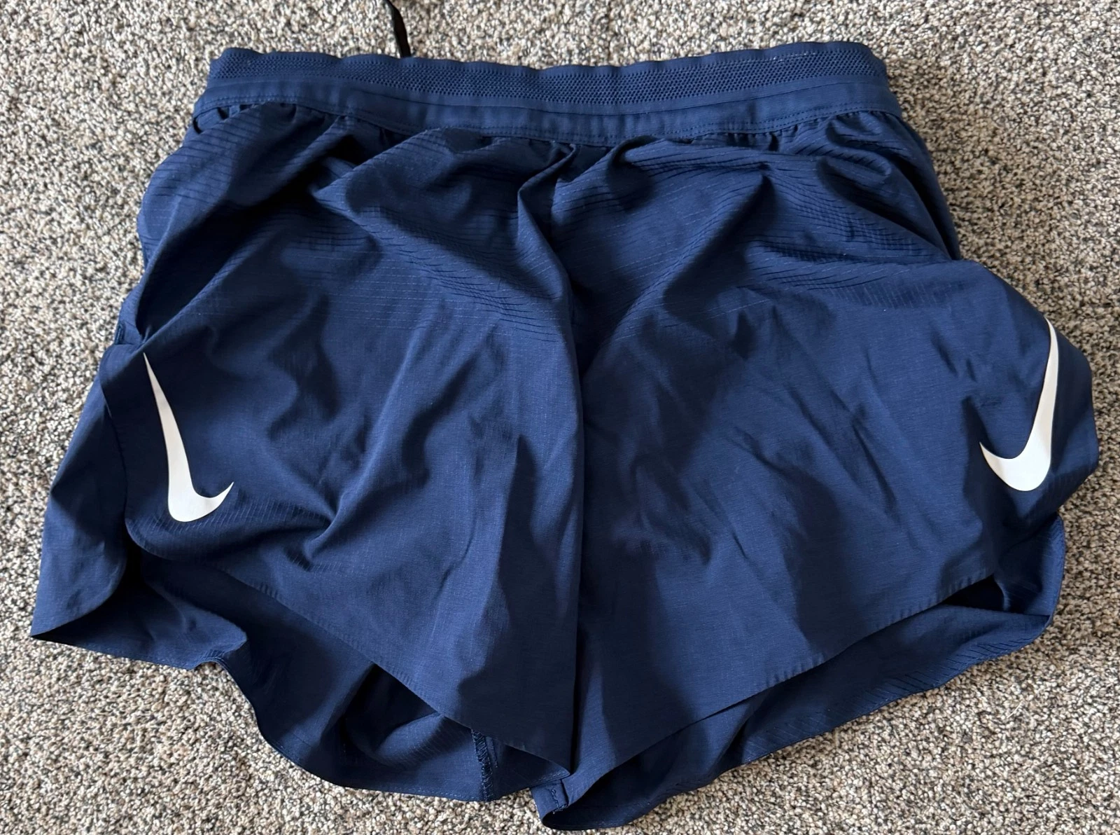 Nike AeroSwift Dri-FIT ADV 5'' Running Shorts Blue Men’s Size Med - Navy Blue