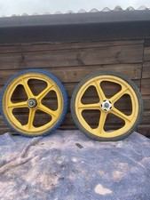 Raleigh Burner Mk1 Tuff Burner Skyway Mag Wheels Inc Tyres Used Original 1984