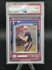 2024 Panini Donruss Drake Maye #379 Optic Pink Prizm PSA 9 Rookie Patriots RC