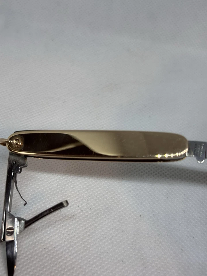 14K Gold Pocket Knife Giesen & Forsthoff Solingen Germany 14K  B.A.B. Antique - Image 2 of 4